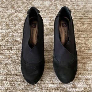 Anne Klein akwava suede booties